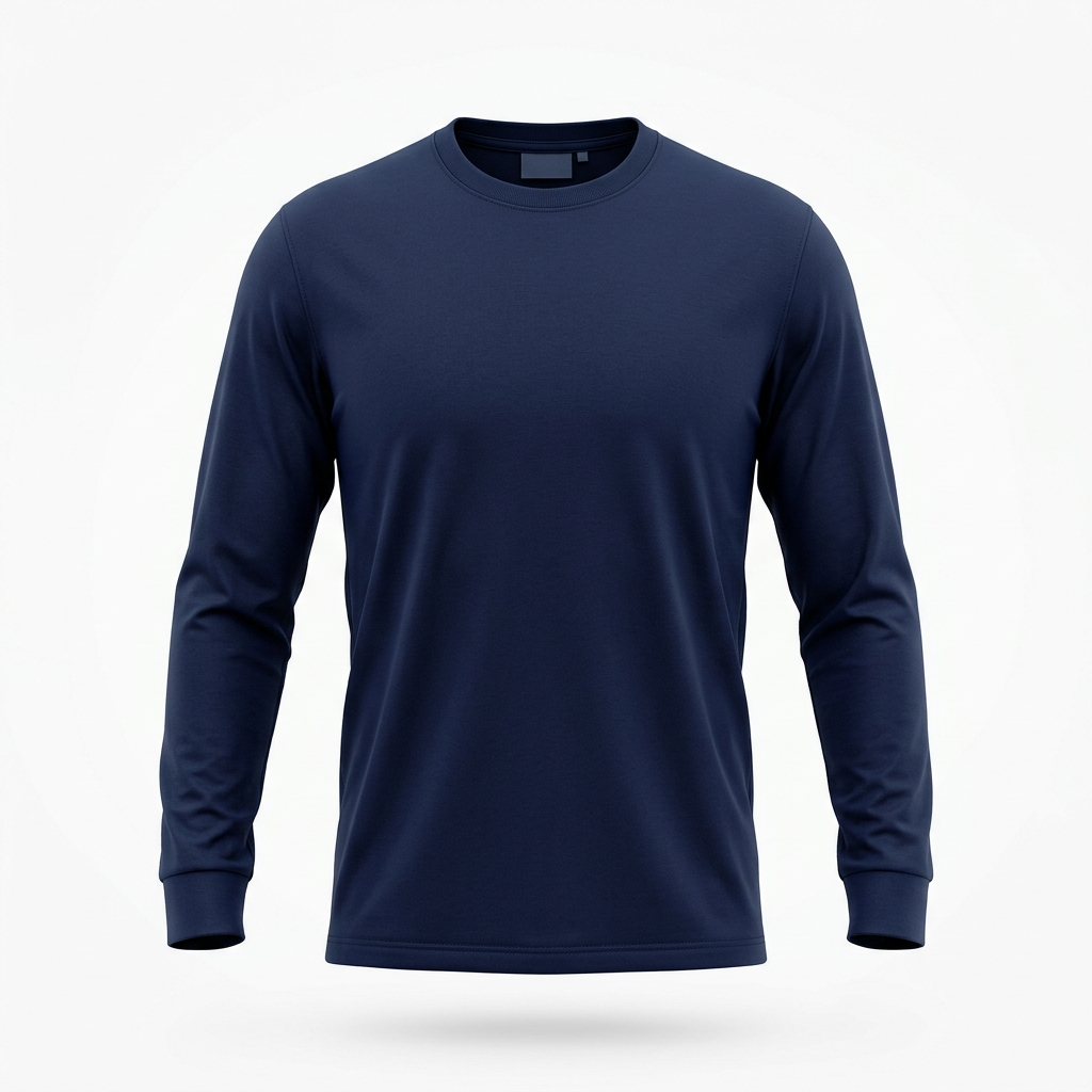 Navy Long Sleeve T-Shirt